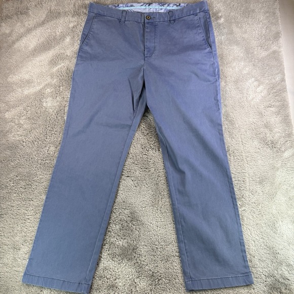 Tommy Bahama Other - Tommy Bahama Boracay Chino Pants Mens 36x30* Blue Stretch Tencel Flat Front Golf